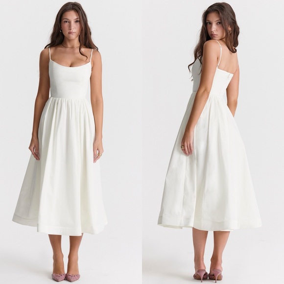 House of CB White Midi Dress - Picture 1 of 5